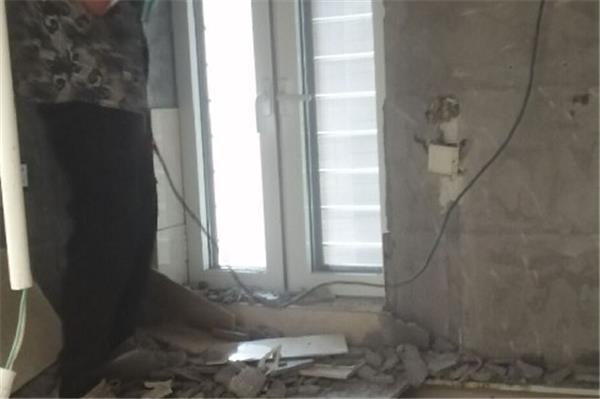 墻面剔鑿拆除施工工藝流程。