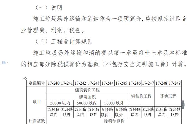 拆除工程怎么套取定額。