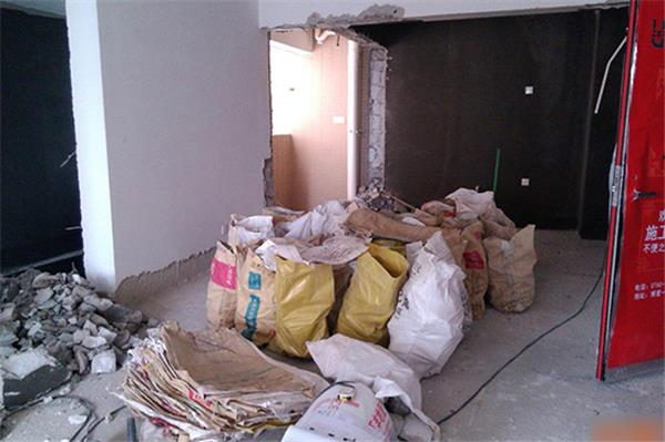 舊房裝修改造的垃圾怎么處理？沒有電梯。