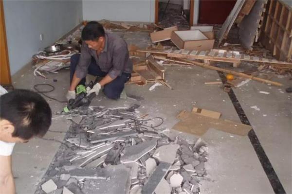 裝修拆除改造，如何拆瓷磚