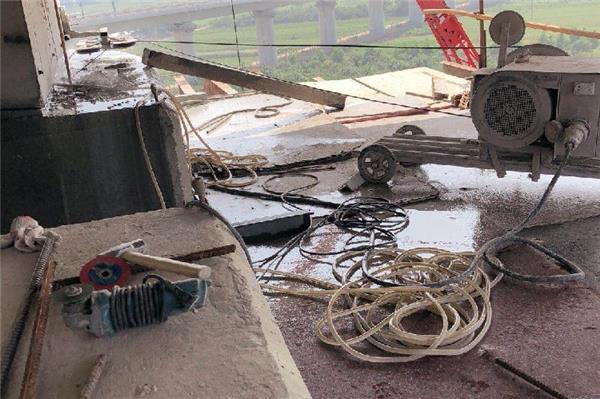 繩鋸切割拆除工藝流程