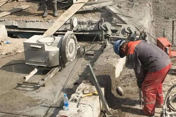 繩鋸切割如何應用在鋼筋混凝土拆除工程技術上