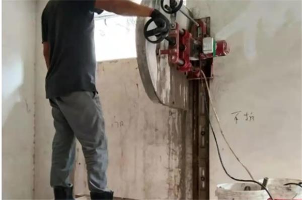 墻體保護性拆除的靜力拆除切割施工工藝