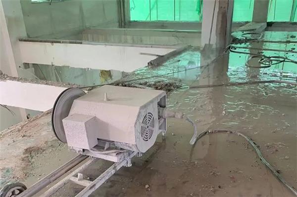 鋼筋混凝土樓板切割拆除的施工工藝